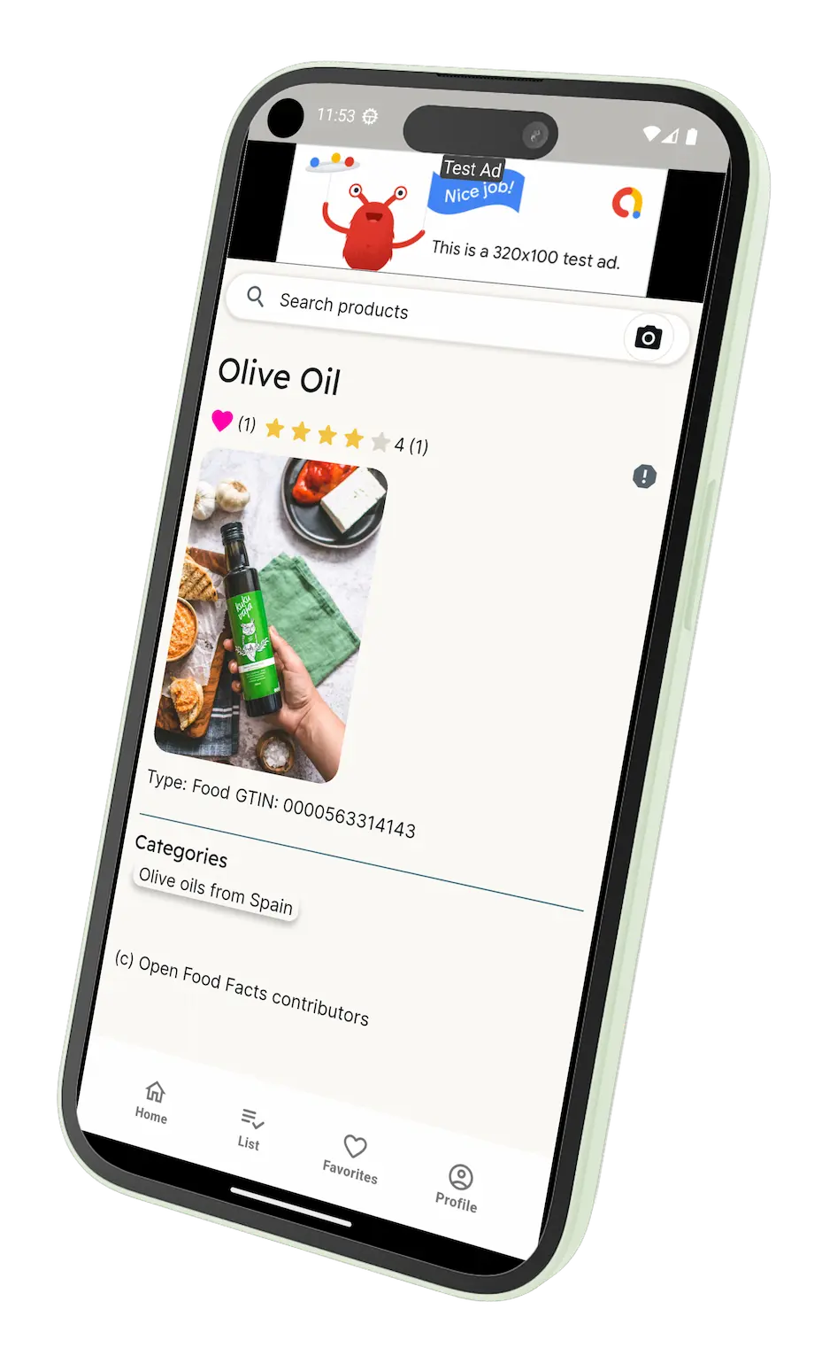 Tanuki App Item Detail